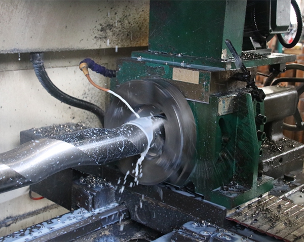 Progressive cavity pump rotor manufacturing steps: